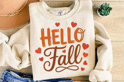 Hello Fall Svg | Halloween Svg | Shirt Svg Product Image 2