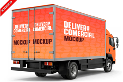 Box Truck Rear Studio Product Image 1