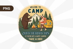 Funny Camping PNG, Family Adventure Png Sublimation Design Product Image 1