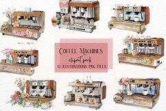 Coffee Machines with Flowers Product Image 1