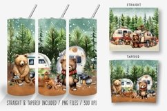 Christmas Camping Tumbler Wrap 20oz Product Image 2