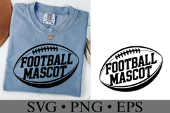 Football Mascot Svg | Game Day Svg | Sport Svg | Shirt Svg Product Image 2