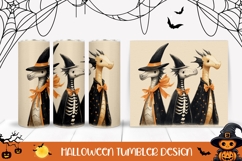 Funny Halloween Monsters Tumbler, Kids Halloween Tumbler PNG Product Image 1