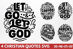 Christian Quotes SVG Product Image 1