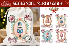 Christmas Nutcracker Santa Sack, Kids Santa Sack Designs Product Image 1