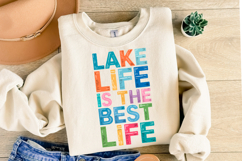 Lake life is the best life svg | Svg Files | Shirt Svg Product Image 2