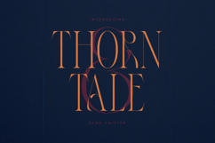 Thorn Tale Echo Edition Luxury Modern Serif Font Product Image 1