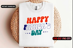 Father's day retro SVG Design, Dad Retro Product Image 1