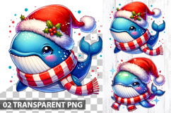 Christmas Sublimation Clipart Bundle - Christmas PNG files Product Image 2