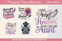 Memorial Mom Sublimation PNG Product Image 1
