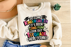 So Long Kindergarten svg | Svg Files for Cricut | Shirt Svg Product Image 2