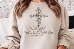 Motherhood Is Kingdom Work PNG, Proverbs 31 Christian Mom PN Product Image 1