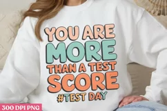 You are more than PNG, Teachers Testing Day PNG Product Image 1