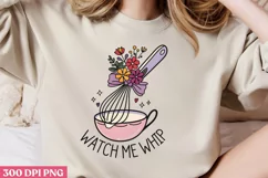 Watch Me Whip PNG, Kitchen Quotes Clipart PNG Product Image 2