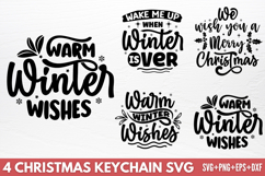 Christmas Keychain SVG Product Image 1