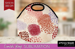 Abstract Lunch Bag - Modern Texture Lunch Bug PNG Product Image 1