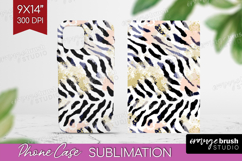 Abstract Phone Case PNG - Modern Texture Case PNG Product Image 1