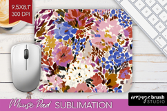 Abstract Mouse Pad Sublimation - Modern Texture Mousepad PNG Product Image 1
