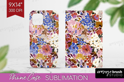 Abstract Phone Case PNG - Modern Texture Case PNG Product Image 1