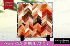 Abstract Slate PNG - Modern Texture Square Slate Sublimation Product Image 1
