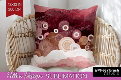 Abstract Pillow Sublimation - Modern Texture Pillow Cover Product Image 1
