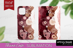 Abstract Phone Case PNG - Modern Texture Case PNG Product Image 1