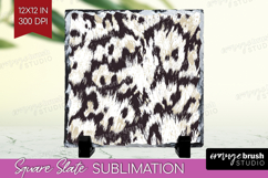 Abstract Slate PNG - Modern Texture Square Slate Sublimation Product Image 1