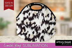 Abstract Lunch Bag - Modern Texture Lunch Bug PNG Product Image 1