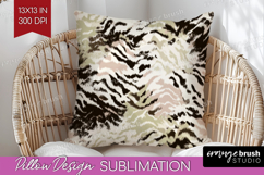Abstract Pillow Sublimation - Modern Texture Pillow Cover Product Image 1