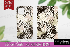 Abstract Phone Case PNG - Modern Texture Case PNG Product Image 1