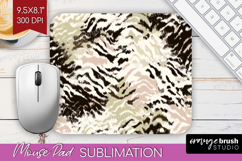 Abstract Mouse Pad Sublimation - Modern Texture Mousepad PNG Product Image 1