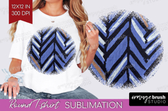 Abstract Round Tshirt Background - Modern Texture PNG Product Image 1