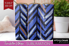 Abstract Tumbler Wrap - Modern Texture Tumbler PNG Product Image 1