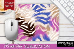 Abstract Mouse Pad Sublimation - Modern Texture Mousepad PNG Product Image 1