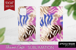 Abstract Phone Case PNG - Modern Texture Case PNG Product Image 1