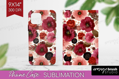 Abstract Phone Case PNG - Modern Texture Case PNG Product Image 1
