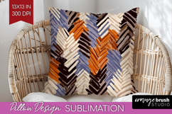 Abstract Pillow Sublimation - Modern Texture Pillow Cover Product Image 1