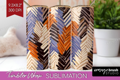 Abstract Tumbler Wrap - Modern Texture Tumbler PNG Product Image 1