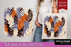 Abstract Tote Bag - Modern Texture Tote Bag PNG Sublimation Product Image 1