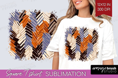 Abstract Square Tshirt Background - Modern Texture PNG Product Image 1