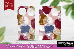 Abstract Phone Case PNG - Modern Texture Case PNG Product Image 1
