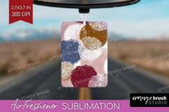 Abstract Air Freshener PNG - Modern Texture PNG Sublimation Product Image 1
