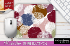 Abstract Mouse Pad Sublimation - Modern Texture Mousepad PNG Product Image 1