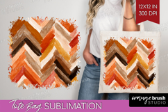 Abstract Tote Bag - Modern Texture Tote Bag PNG Sublimation Product Image 1
