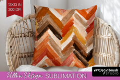 Abstract Pillow Sublimation - Modern Texture Pillow Cover Product Image 1
