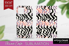 Abstract Phone Case PNG - Modern Texture Case PNG Product Image 1