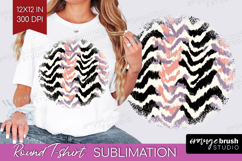 Abstract Round Tshirt Background - Modern Texture PNG Product Image 1