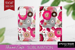 Abstract Phone Case PNG - Modern Texture Case PNG Product Image 1