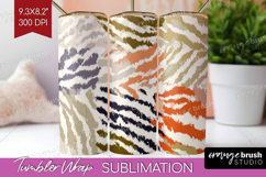 Abstract Tumbler Wrap - Modern Texture Tumbler PNG Product Image 1