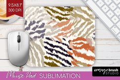 Abstract Mouse Pad Sublimation - Modern Texture Mousepad PNG Product Image 1